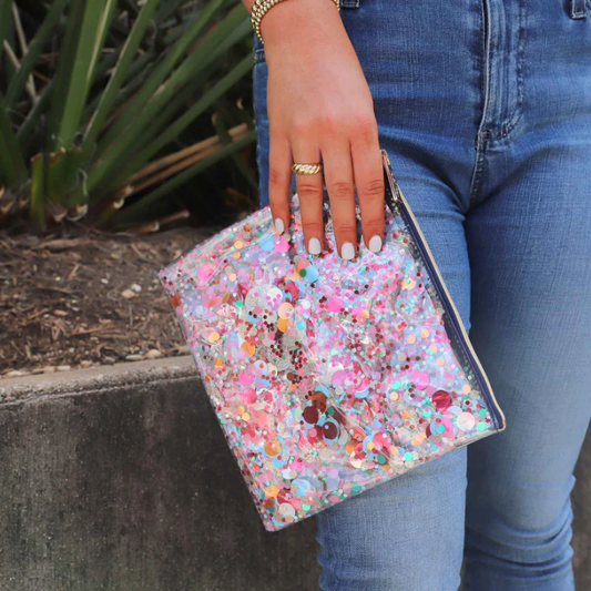 SPICED UP CONFETTI EVERYTHING POUCH
