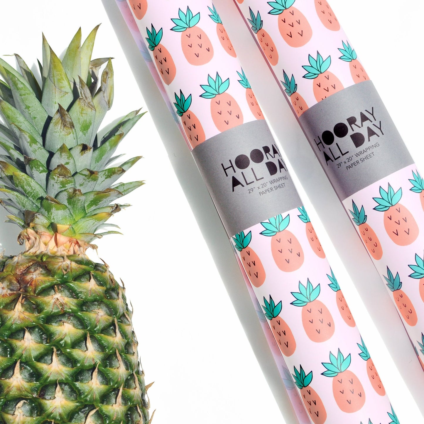 PINEAPPLE WRAPPING PAPER SHEET.