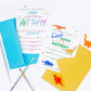 Celebrate Party Fill-In Invitations - Set of 10.
