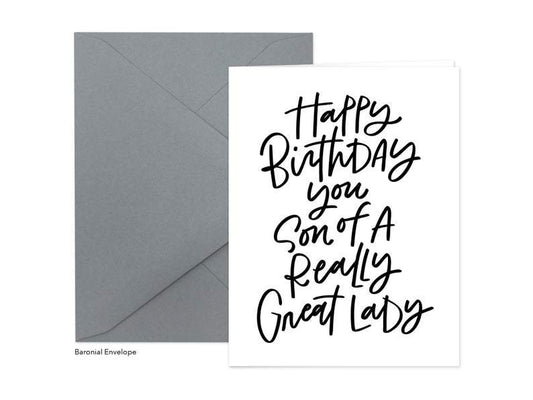 SON OF A GREETING CARD.