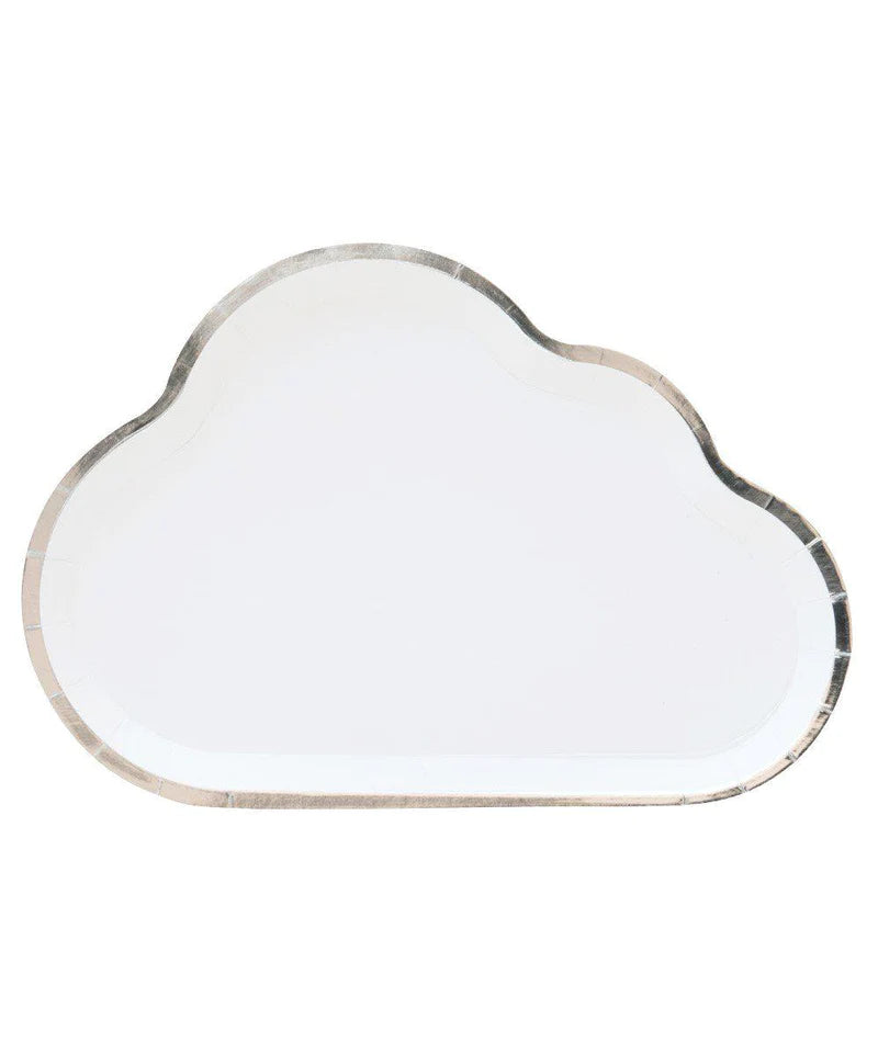 SILVER LINING CLOUD PLATE.